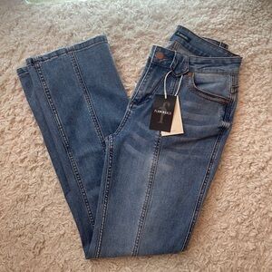 Flamingals Women's Blue Boot Cut Jeans